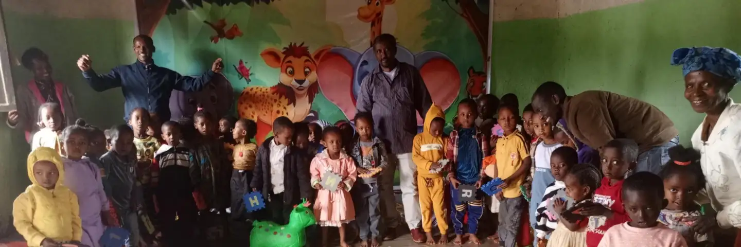 Caroline Wamalwa, a project participant in Bungoma County, Kenya, hires out donkeys to help other women transport livestock feed and water