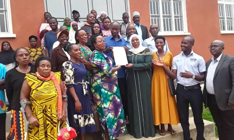 Rehema and her cooperative members