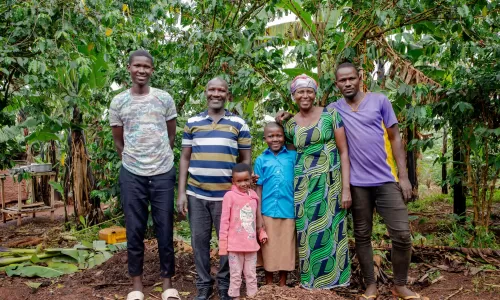 Therese and her family