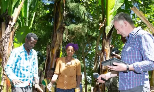 Toby Buckland in Ethiopia