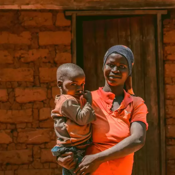 Joselyne and her son, Burundi appeal