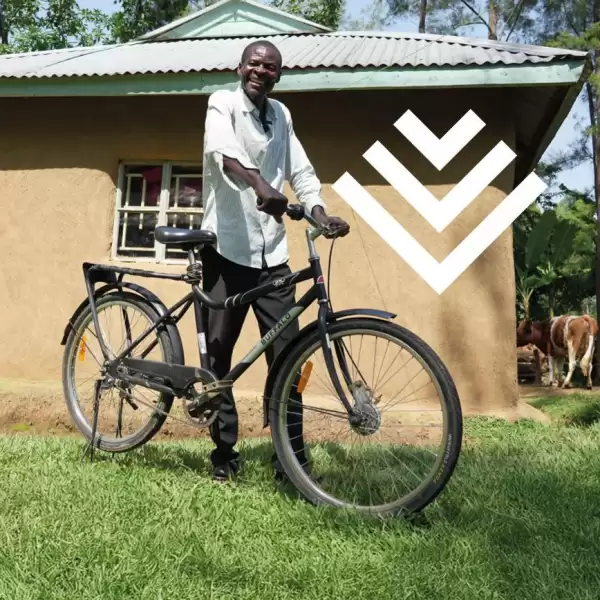 Bicycle charity gift