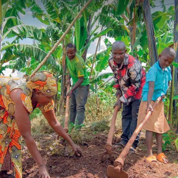 Gardening tools charity gift