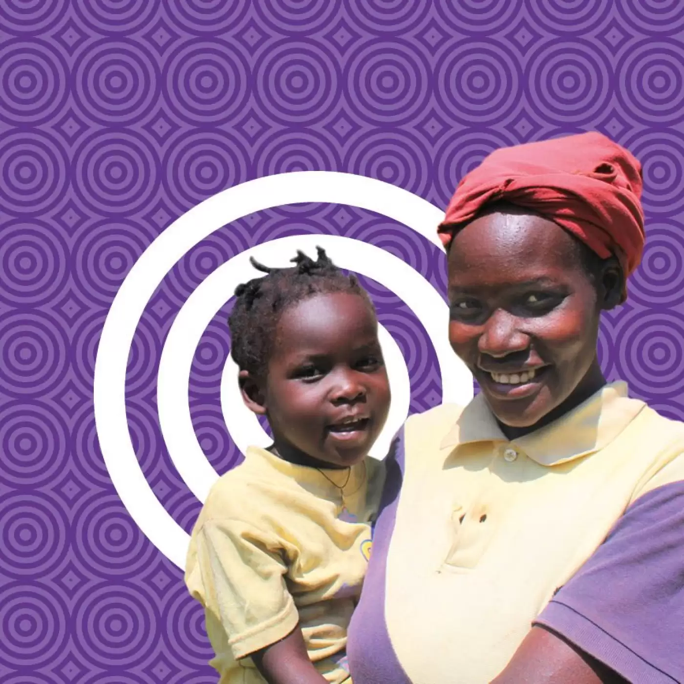 Ripple Effect farmer and her child