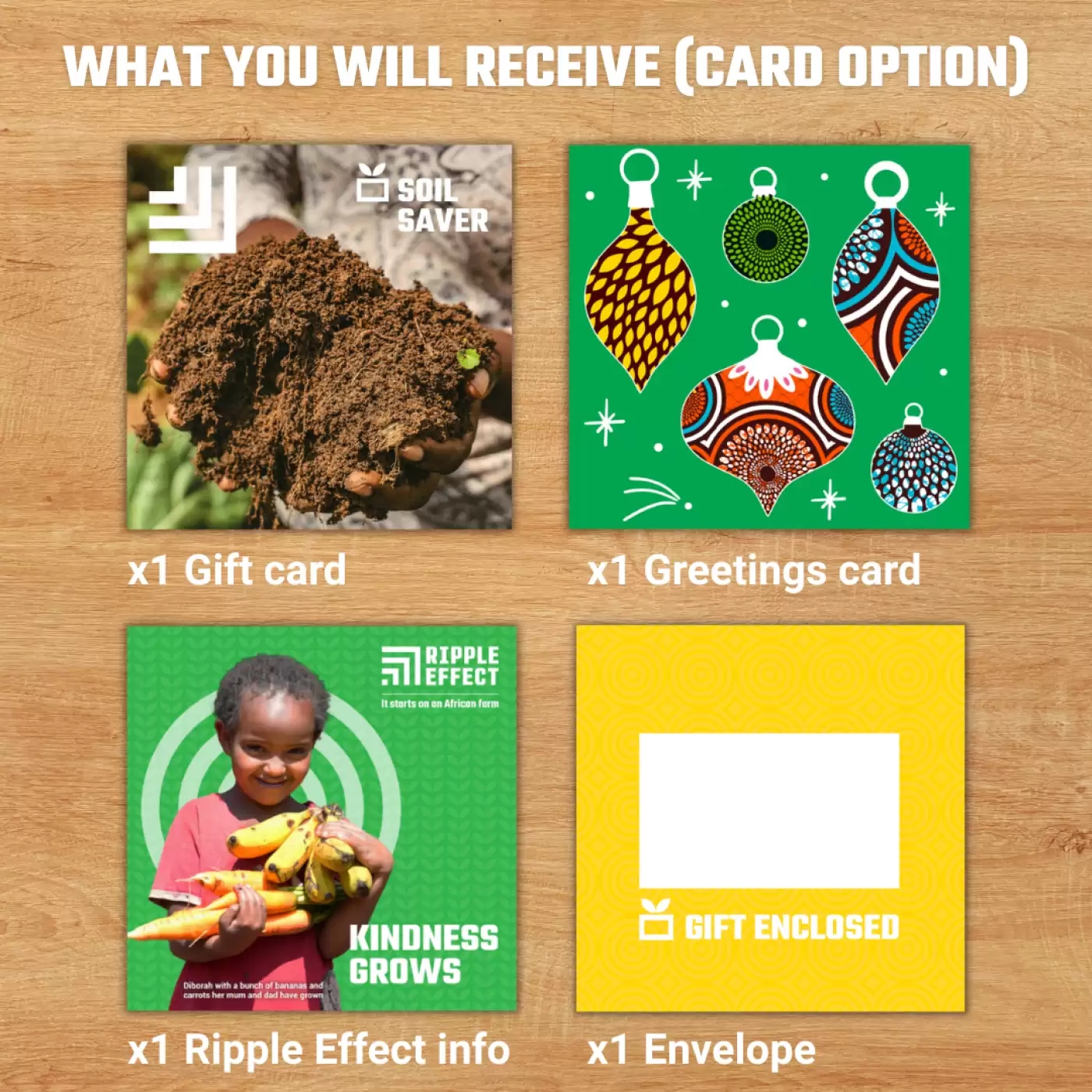 Soil Saver pack charity gift