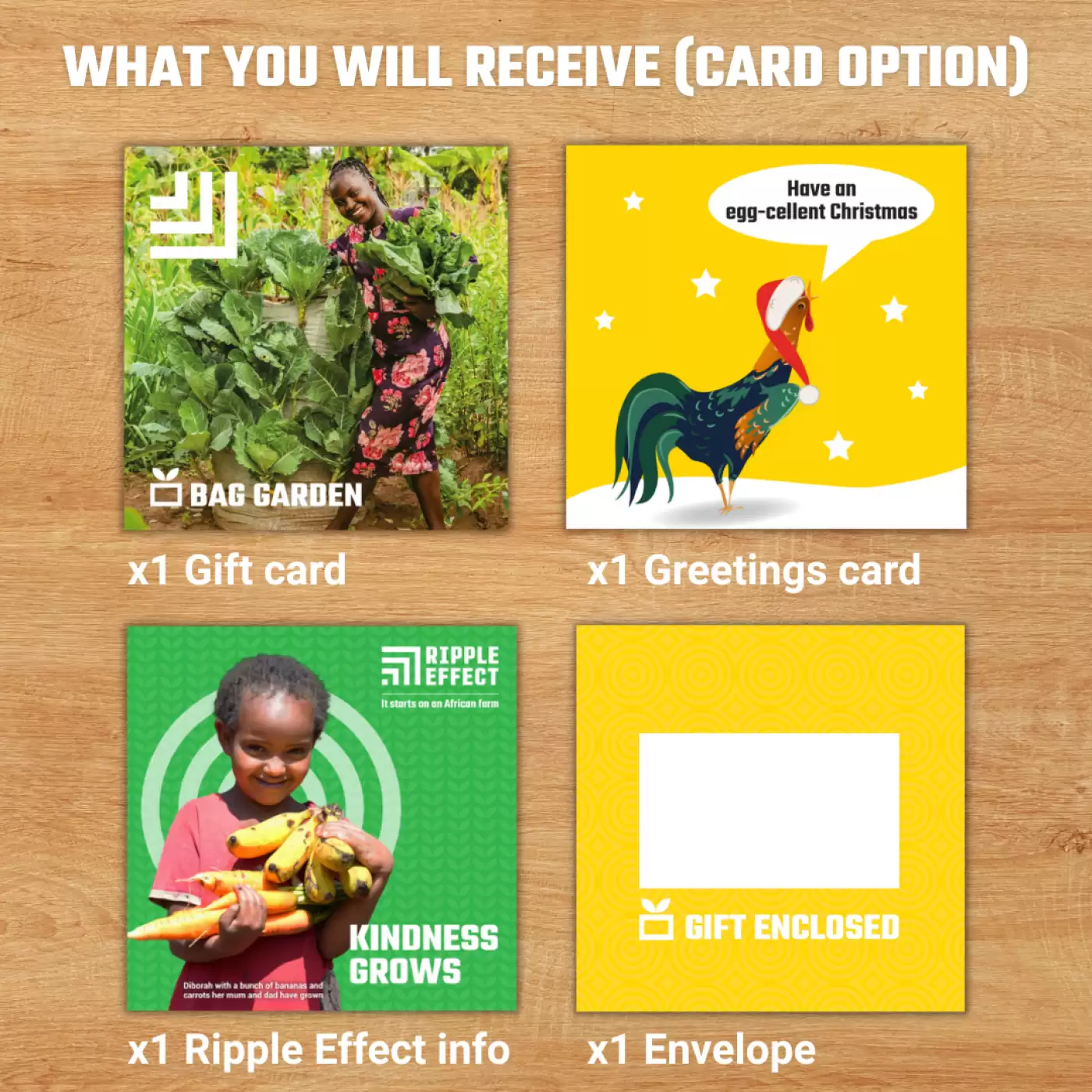 Bag Garden gift pack charity gift