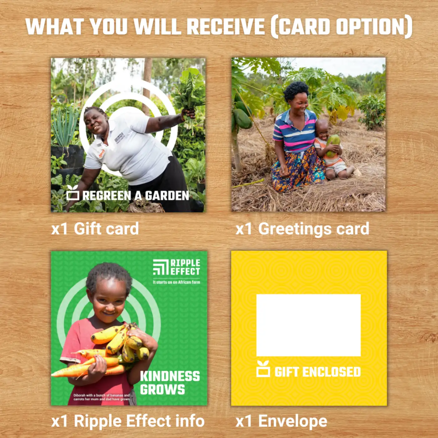 regreen a garden charity gift pack