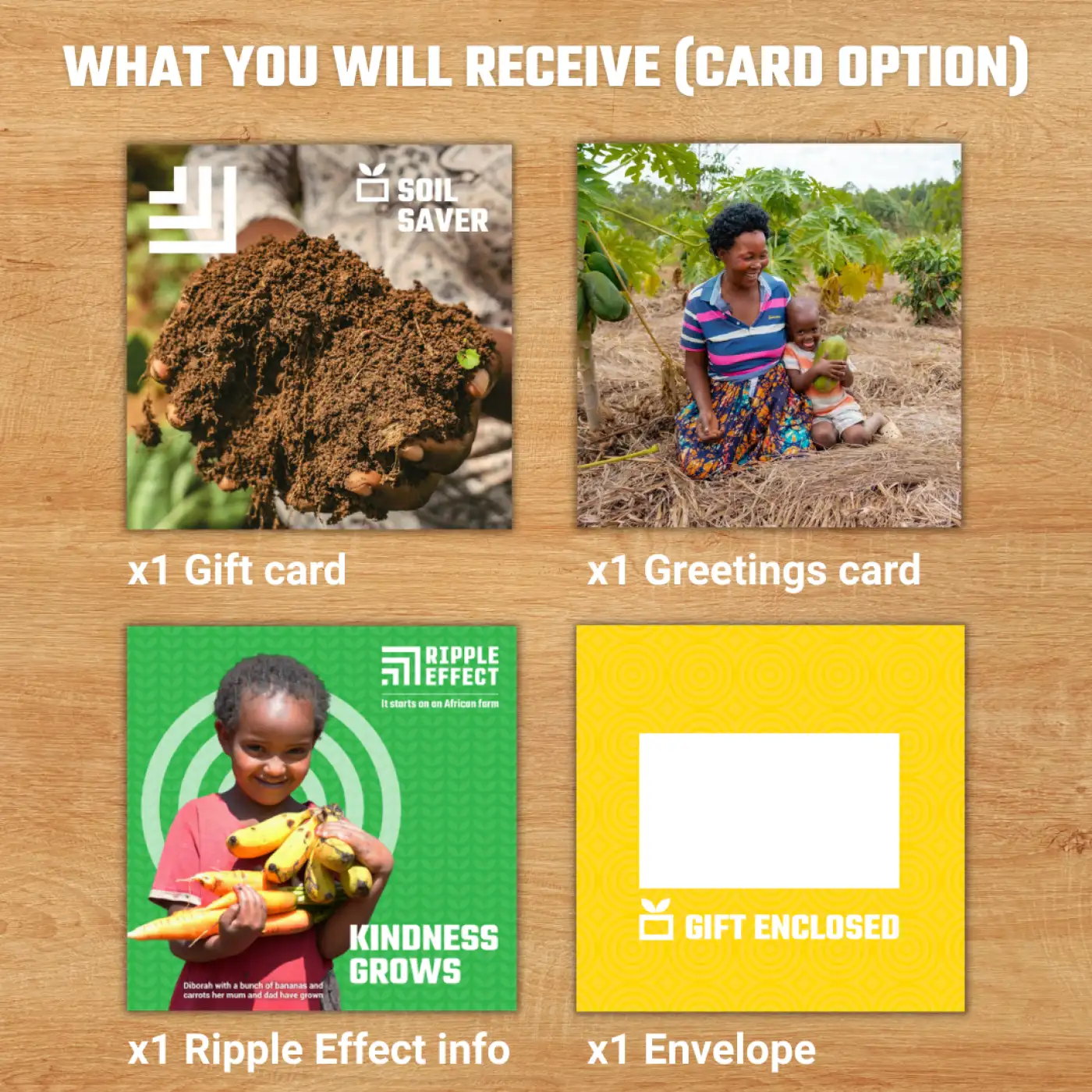 Soil Saver pack charity gift