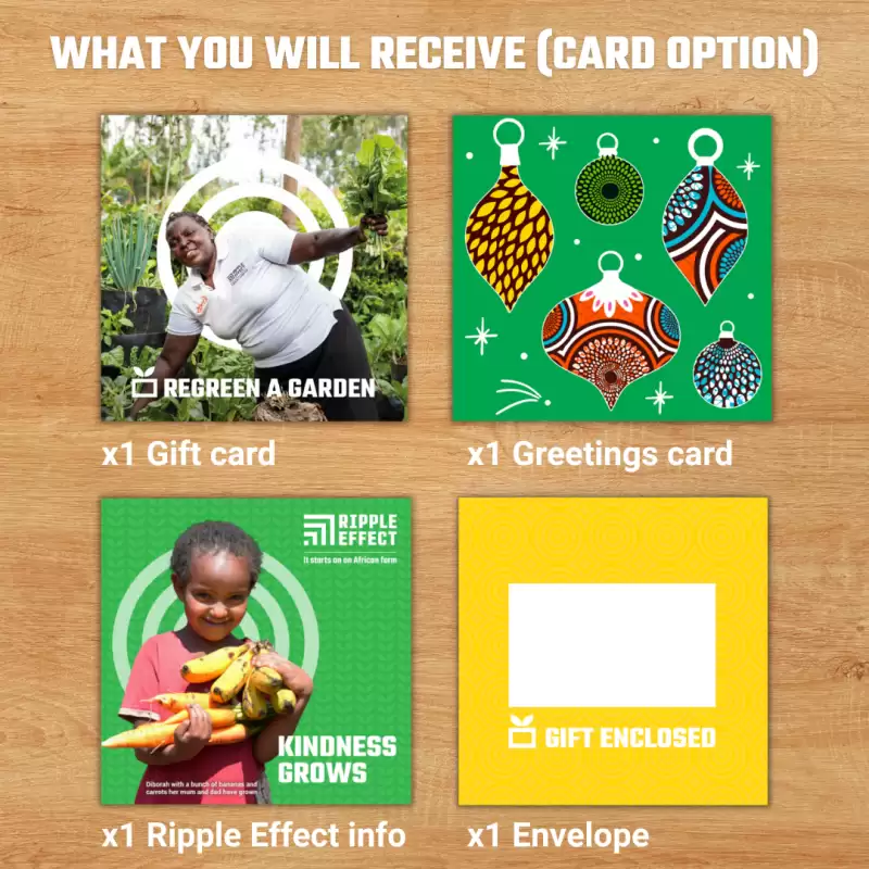 regreen a garden charity gift pack