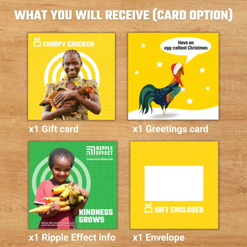 Chirpy Chicken gift pack charity gift