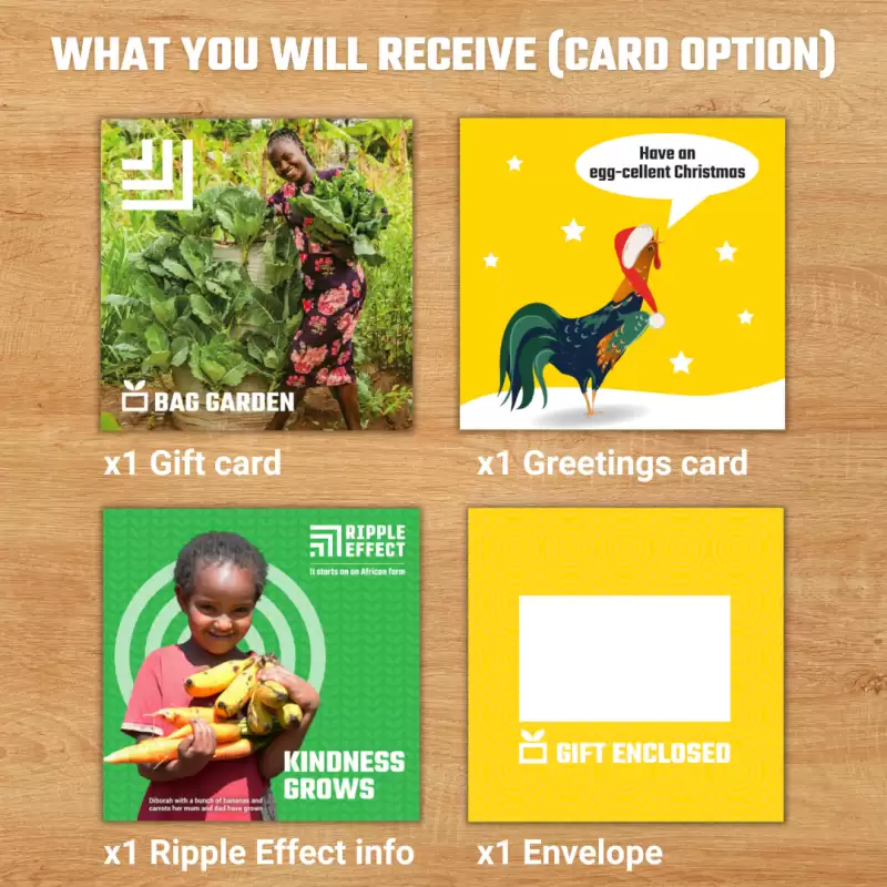 Bag Garden gift pack charity gift