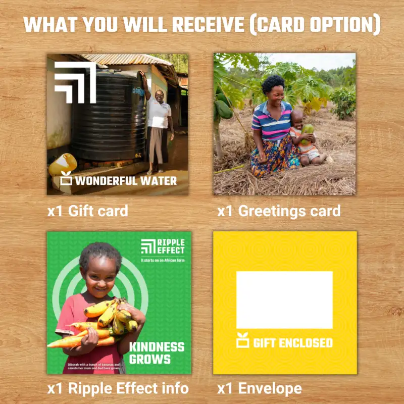 wonderful water pack charity gift