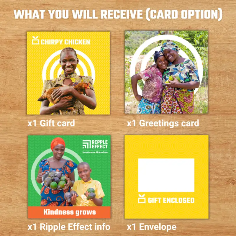 Chirpy Chicken gift pack charity gift