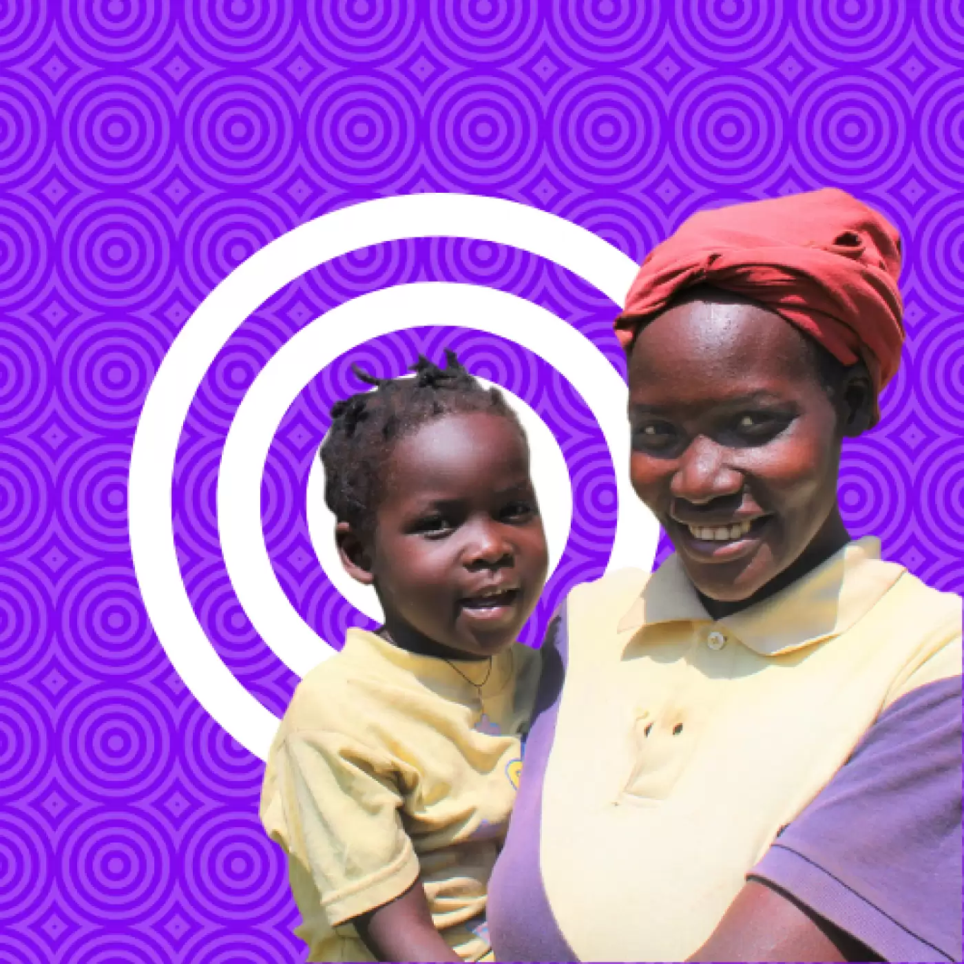 Ripple Effect farmer and her child