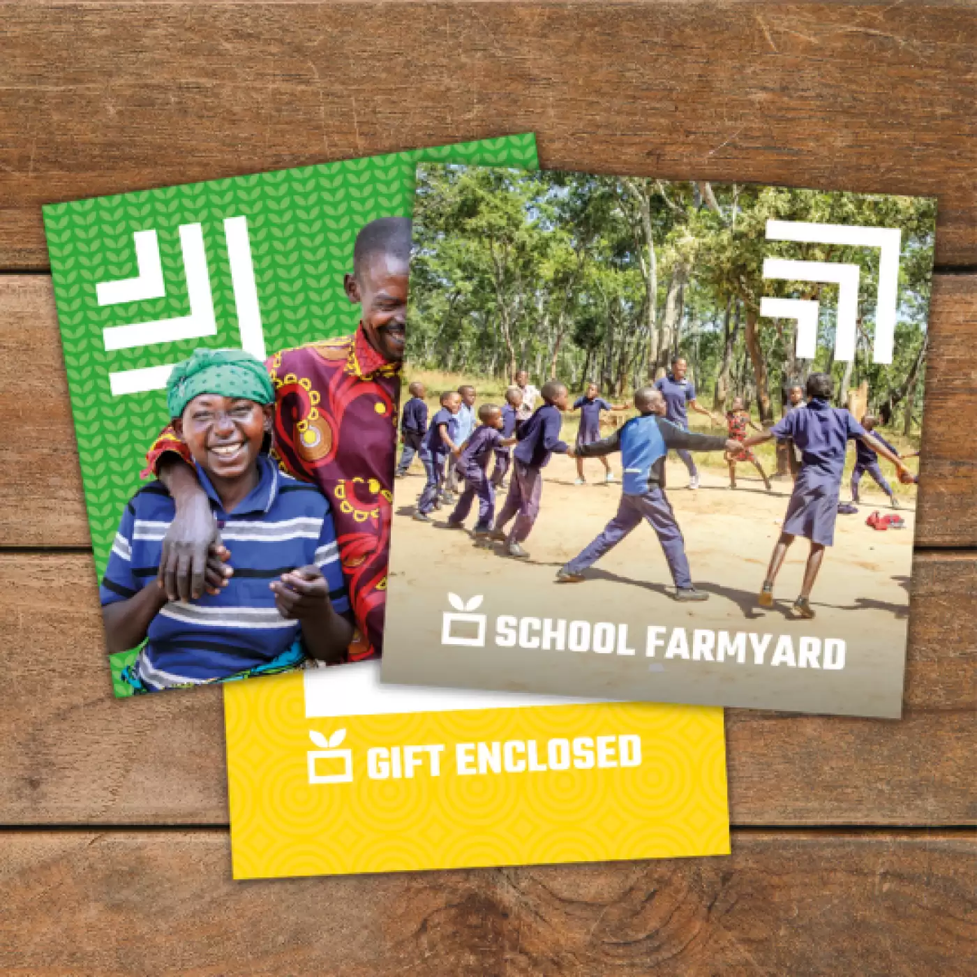 Flat lay of a Ripple Effect charity gift pack