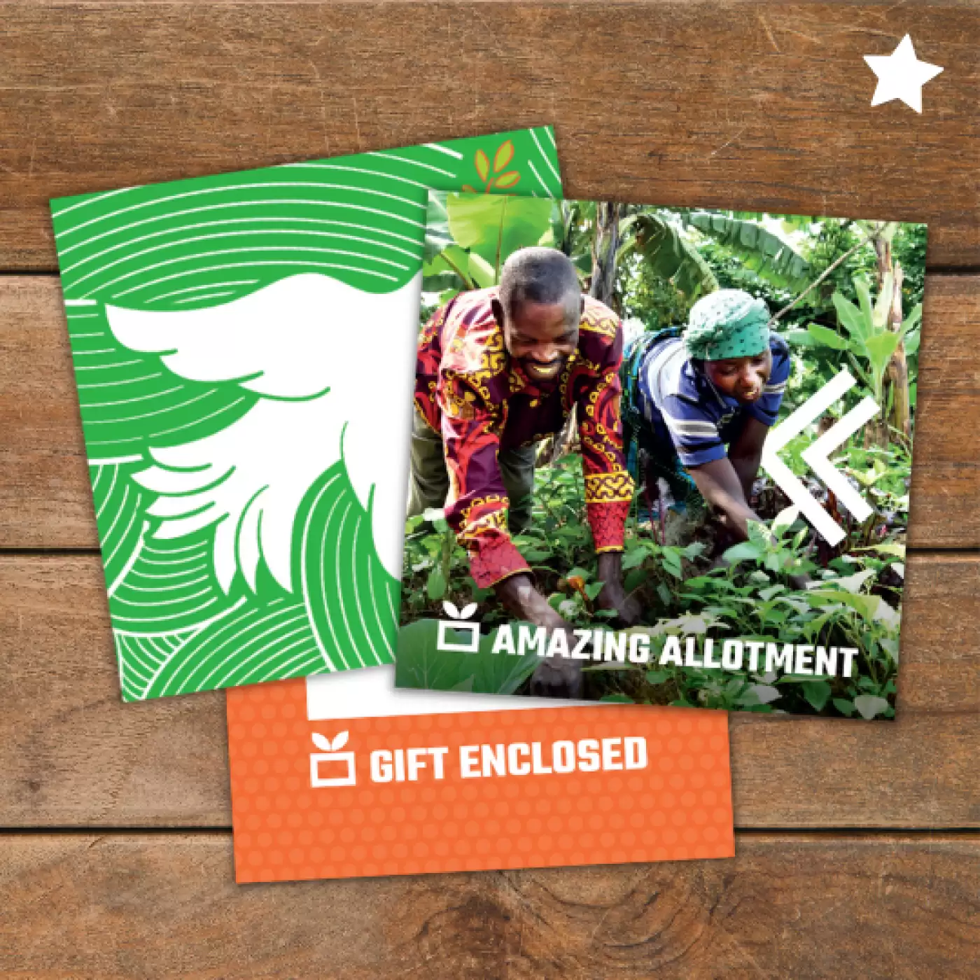 Flat lay of Ripple Effect charity gift pack