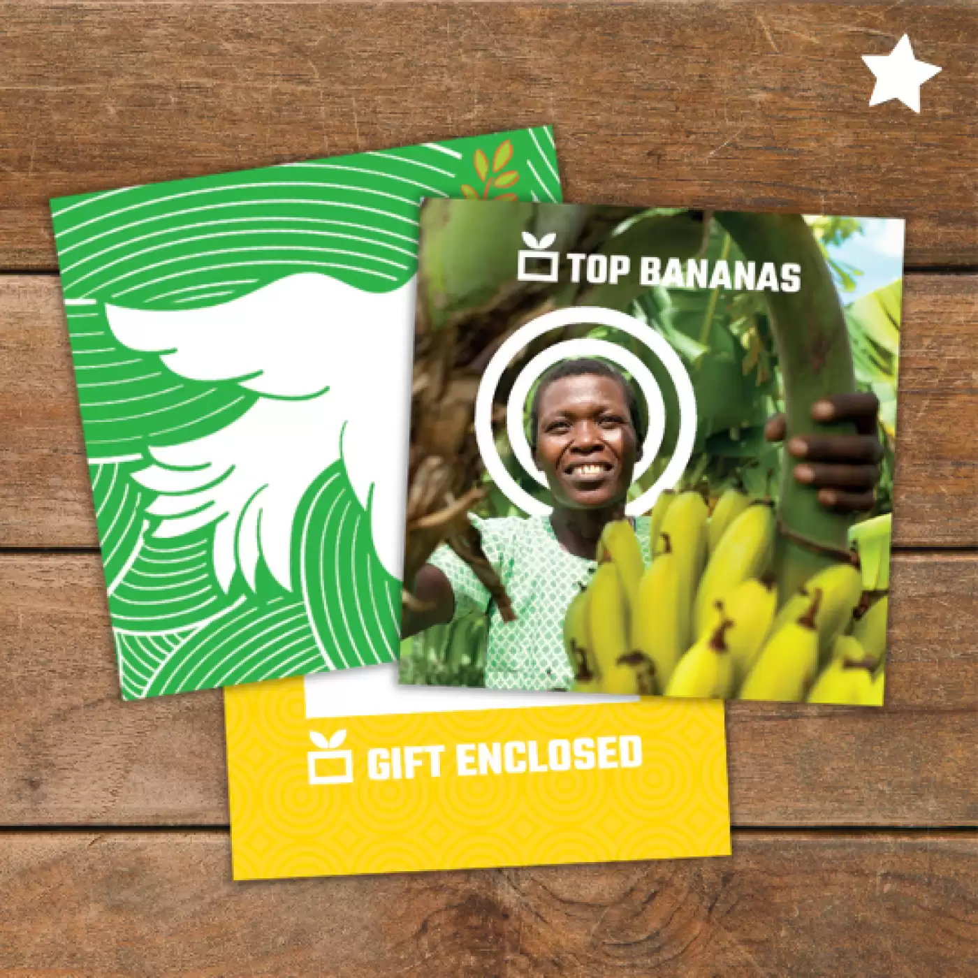 Flat lay of Ripple Effect charity gift pack