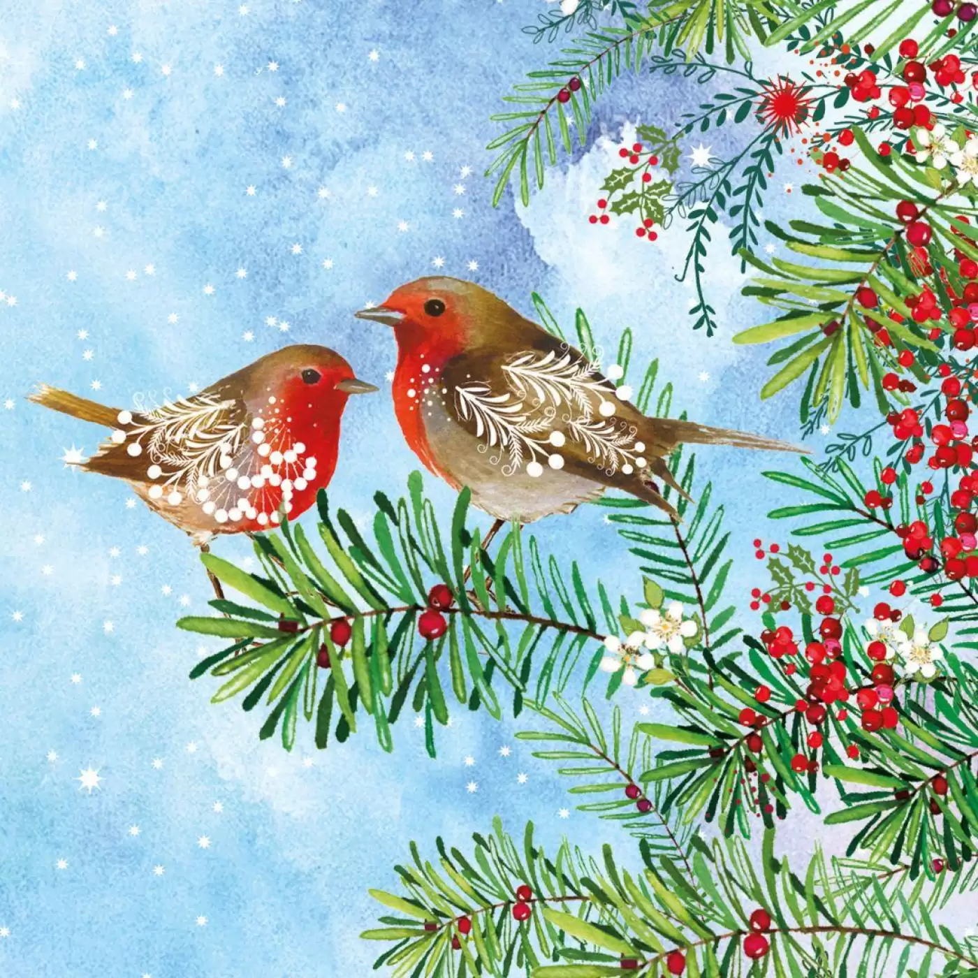 Christmas Cards - Robins Meeting