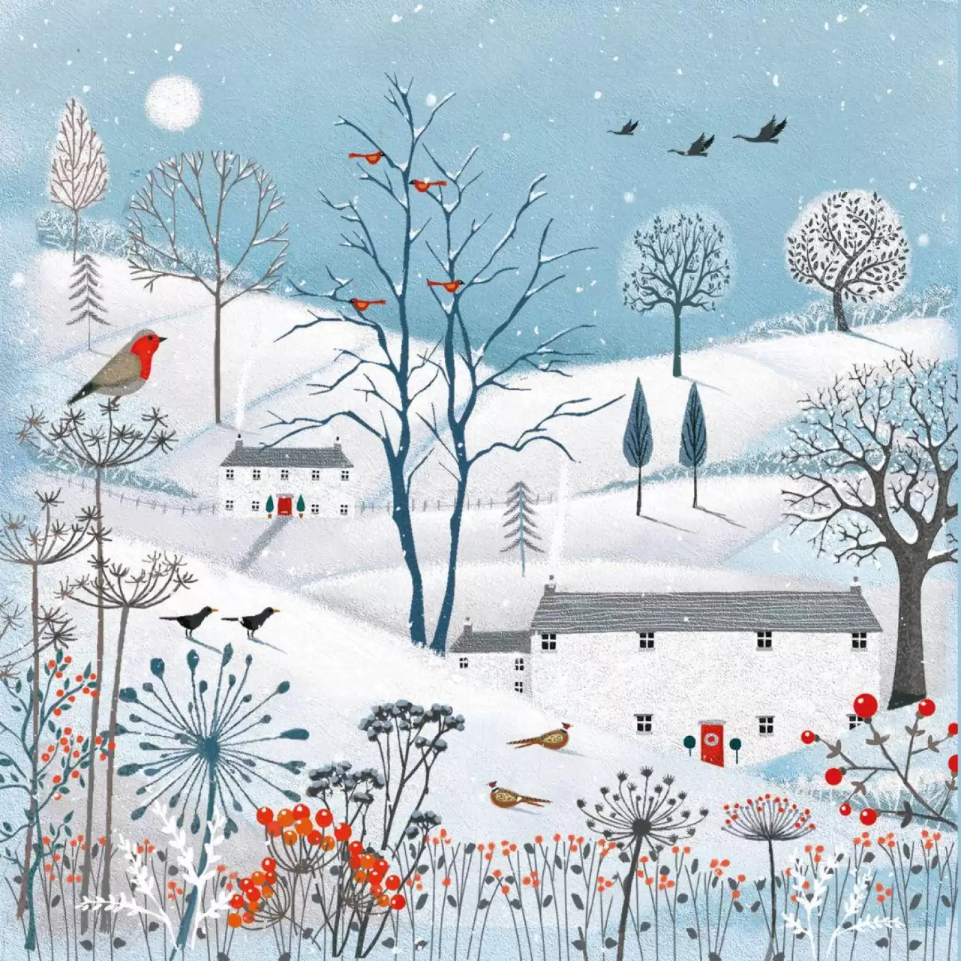 Christmas Cards - Winter Landscape