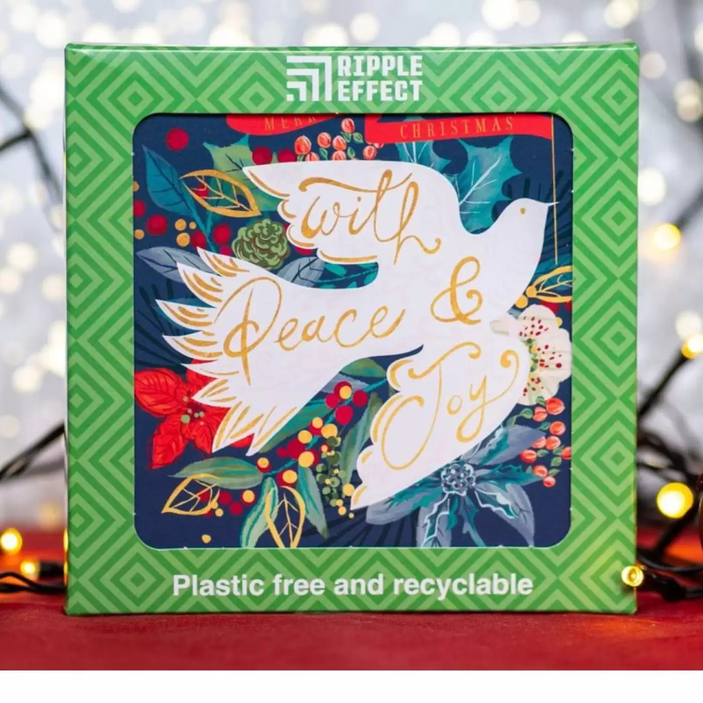 Christmas Cards - Peace and Joy Dove